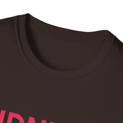Midnight Run T-Shirt — Retro Pink Track Graphic Tee
