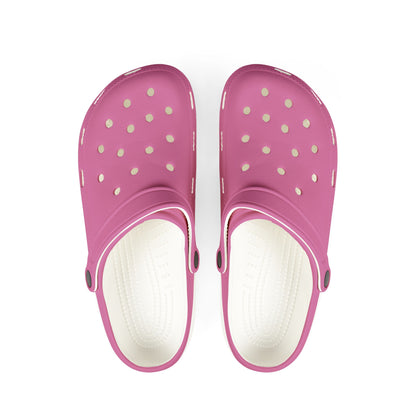 Pink EVA Foam Clogs — Lightweight Water-Resistant Garden & Beach Shoes
