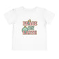 Peace on Earth Toddler Tee — Retro Holiday Christmas Shirt