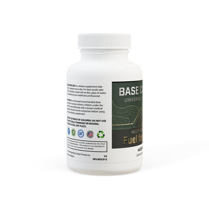 Base Camp Vital Mushroom Blend Supplement – 60 Capsules for Brain & Energy Support (free shipping)