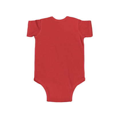 Baby Bodysuit - "Holly Jolly" Santa Christmas Onesie