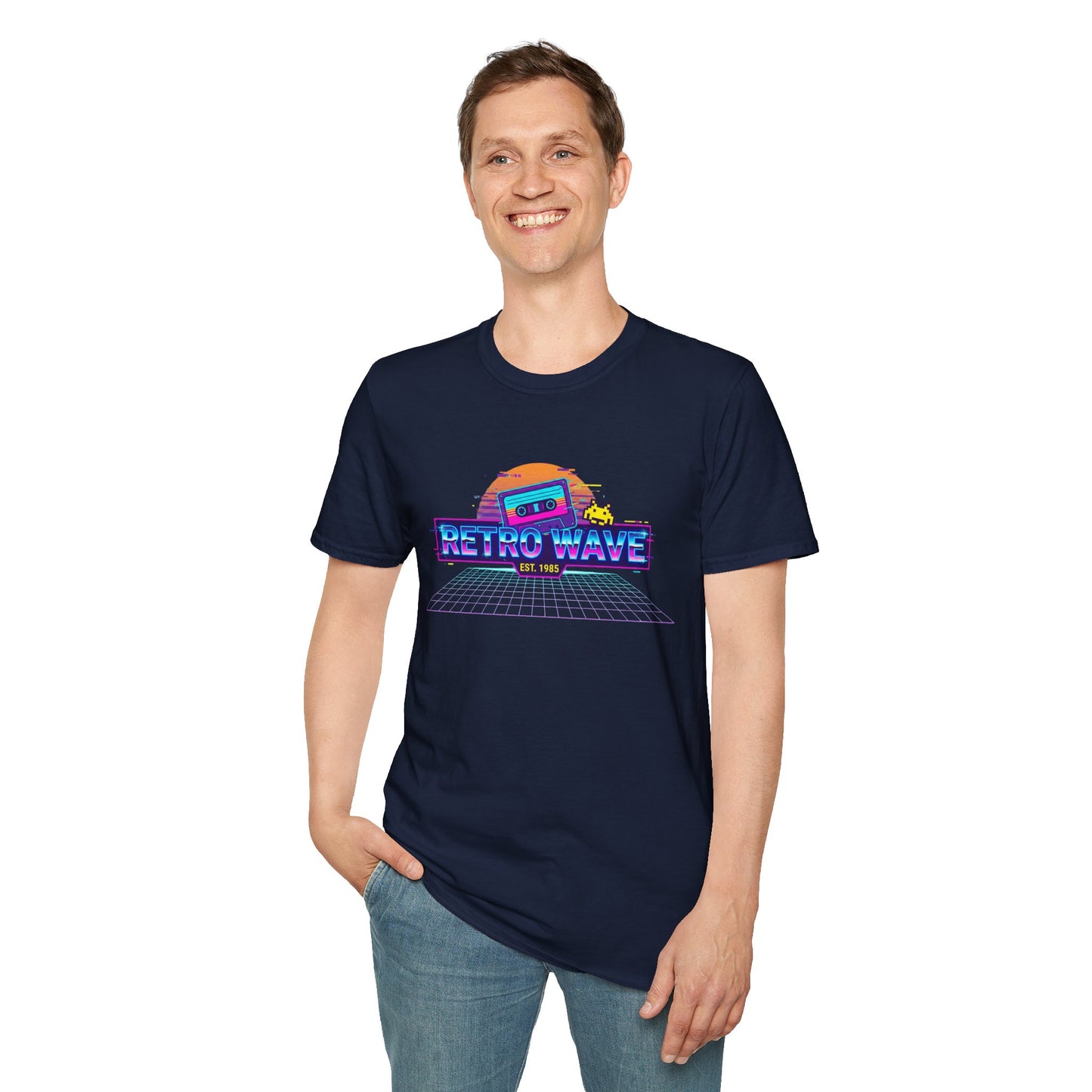 Retro Wave T-Shirt — Vintage Cassette 80s Vaporwave Tee