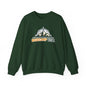 Base Camp Vital Mountain Embroidered Crewneck Sweatshirt | Cozy Hiking & Camping Pullover | 50/50 Midweight  Vital Mountain Crewneck Sweatshirt — Outdoor Adventure Logo Pullover (free shipping)
