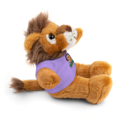 Holiday Mode On Gingerbread Bear Plush with Tee