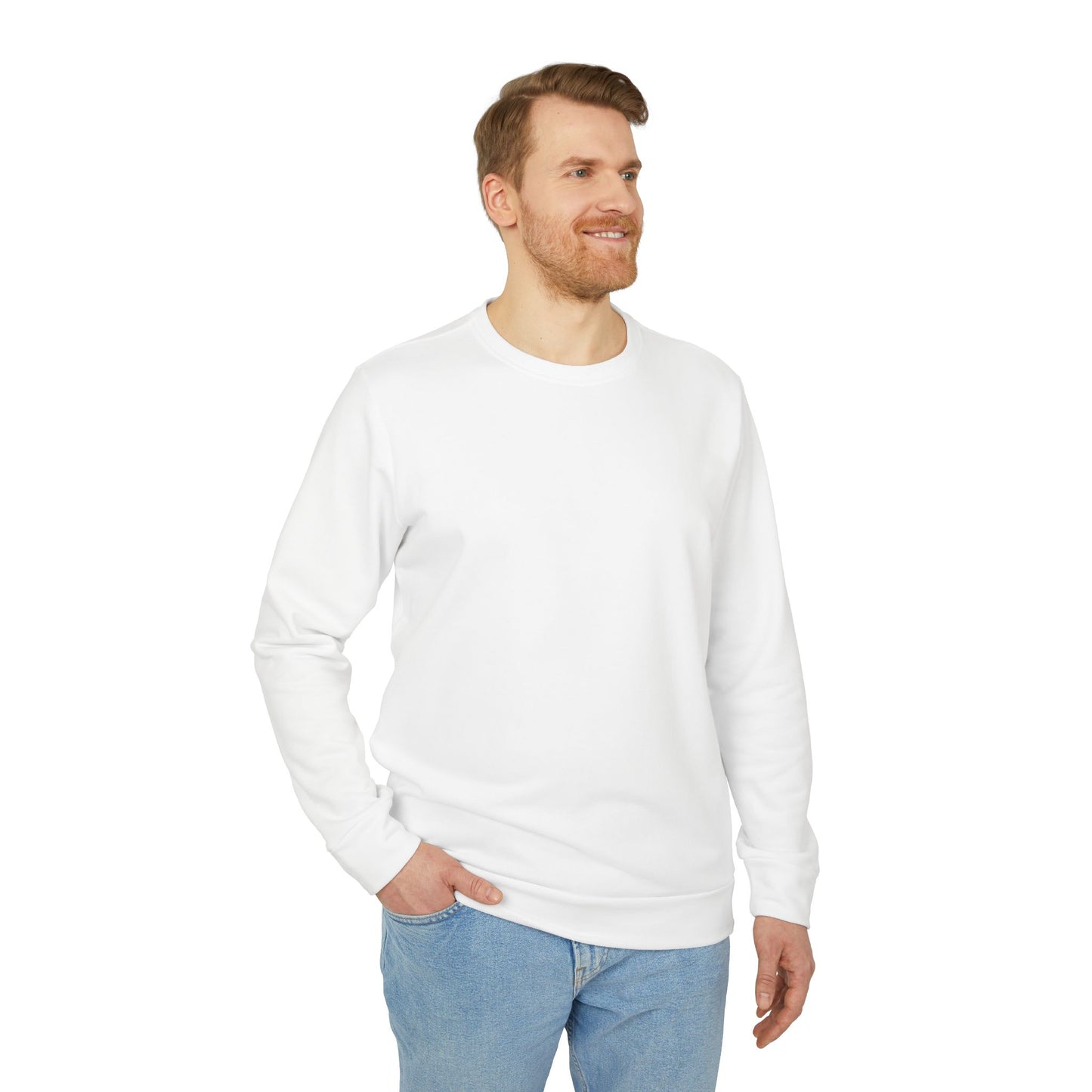 Adidas Brand Crew neck Sweatshirt –Fleece Crew neck