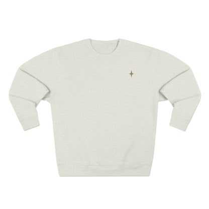 Modern Star Design  Crew neck Sweatshirt