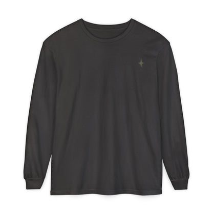 Minimal Star logo Long Sleeve Tee