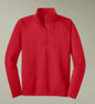 Men's Quarter-Zip Performance Pullover - Embroidered Sport-Wick Stretch
