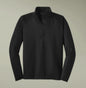 Men's Quarter-Zip Performance Pullover - Embroidered Sport-Wick Stretch
