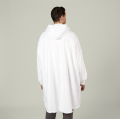 American Retro 80s Memphis Pattern Pink- blanket hoodie - hoodie