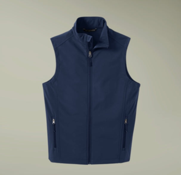 Port Authority® Men's Core Soft Shell Vest - Men's Soft Shell Vest — Windproof Layering Jacket (free shipping)