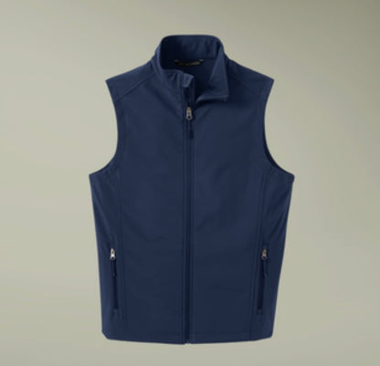 Port Authority® Men's Core Soft Shell Vest - Men's Soft Shell Vest — Windproof Layering Jacket (free shipping)