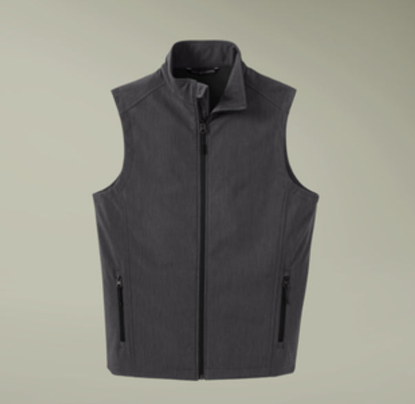 Port Authority® Men's Core Soft Shell Vest - Men's Soft Shell Vest — Windproof Layering Jacket (free shipping)