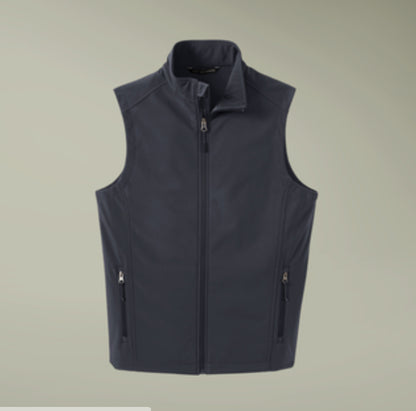 Port Authority® Men's Core Soft Shell Vest - Men's Soft Shell Vest — Windproof Layering Jacket (free shipping)