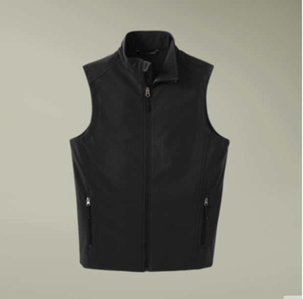 Port Authority® Men's Core Soft Shell Vest - Men's Soft Shell Vest — Windproof Layering Jacket (free shipping)