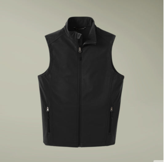Port Authority® Men's Core Soft Shell Vest - Men's Soft Shell Vest — Windproof Layering Jacket (free shipping)