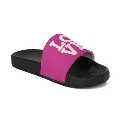 Love design pink Women's Slide Sandals