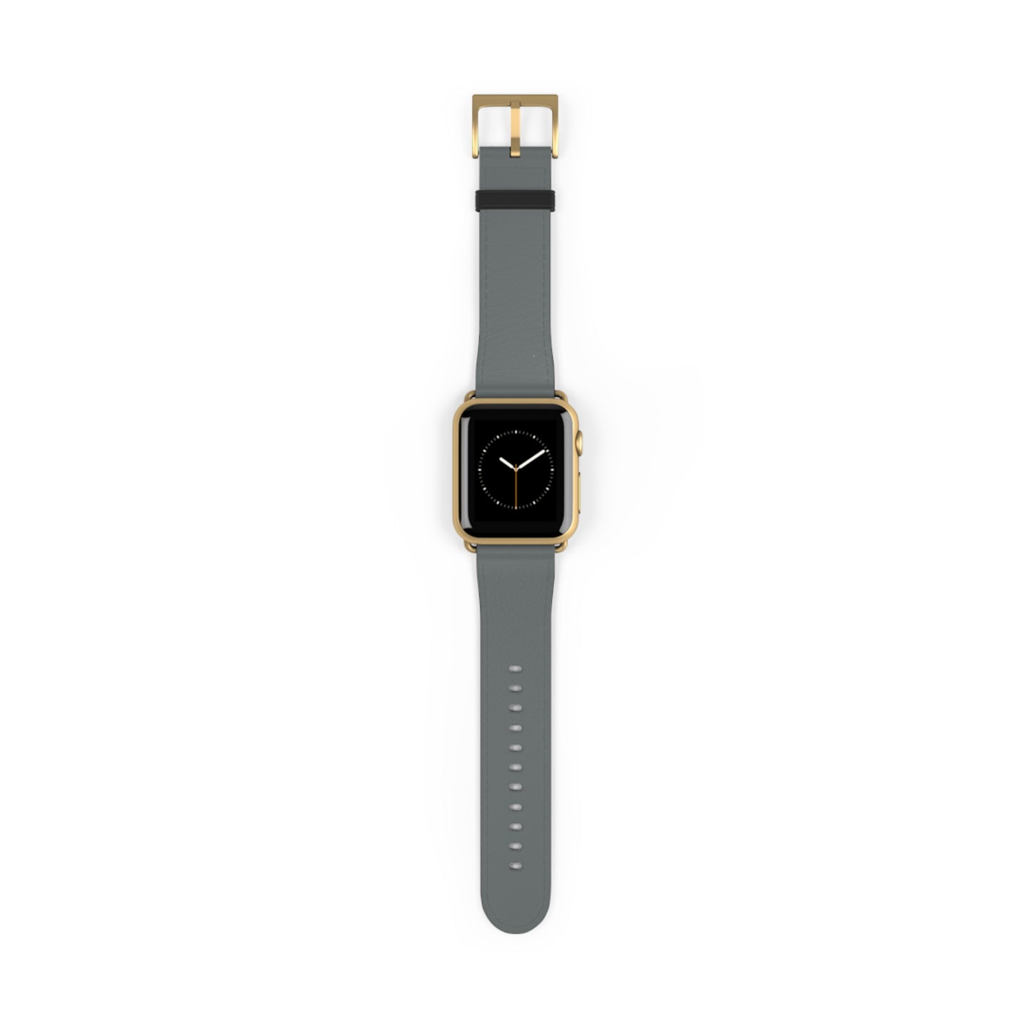 Stylish Gray Silicone Watch Band for Apple Watch - Modern & Comfortable Design