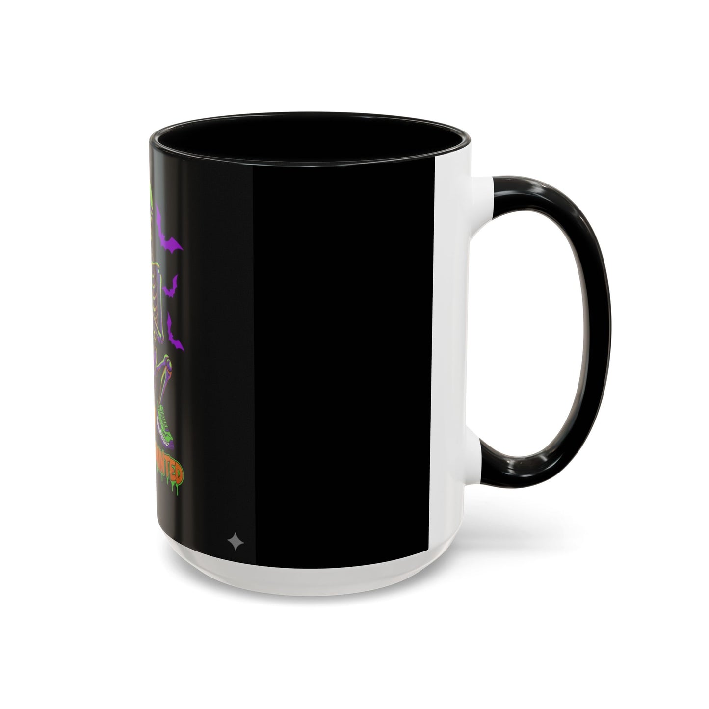 Spooky Skeleton Coffee Mug, Halloween Gift, Caffeinated Mug, Gothic Cup, Unique Drinkware, Perfect for Fall Celebrations