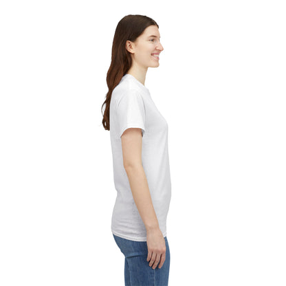 Women’s Casual white Heavy Cotton Tee - Perfect for Everyday Wear
