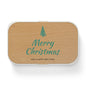 Merry Christmas Bento Lunch Box - Eco-Friendly Holiday Meal Container