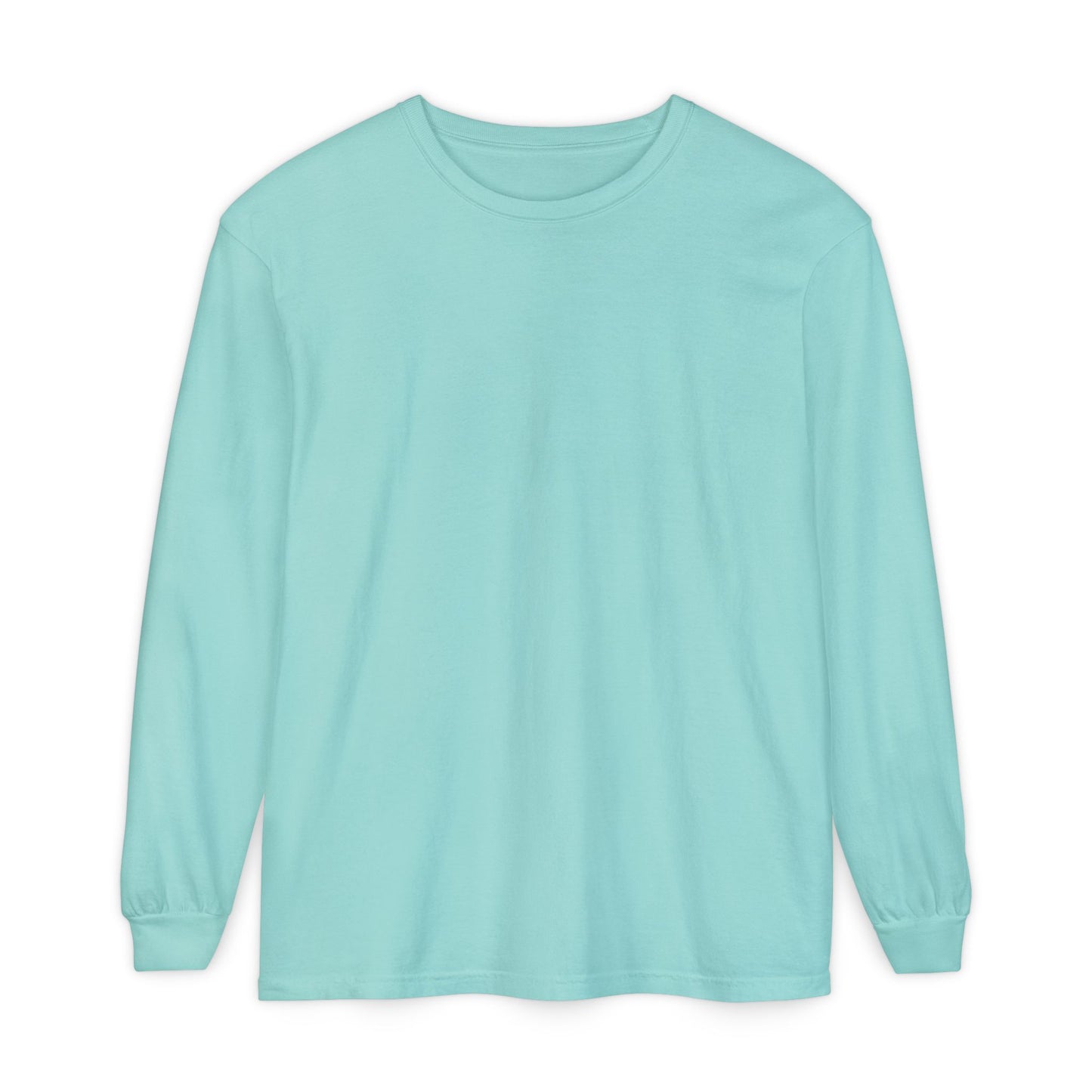 Women’s Cozy Turquoise, chalk mint Long Sleeve T-Shirt for Every Occasion