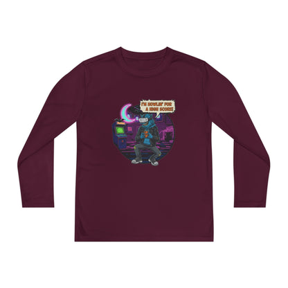 Youth Graphic Long Sleeve Tee - Cool Gamer Vibe, Perfect for Gaming Events, Birthdays, Holidays, Casual Wear, Gift Idea