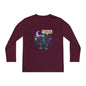 Youth Graphic Long Sleeve Tee - Cool Gamer Vibe, Perfect for Gaming Events, Birthdays, Holidays, Casual Wear, Gift Idea