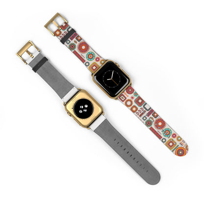 Colorful Geometric Watch Band for Trendy Style