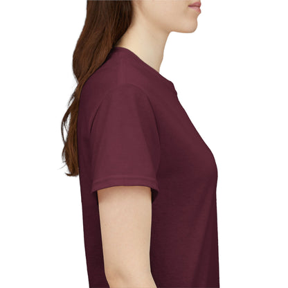 Women’s Casual maroon Heavy Cotton Tee - Perfect for Everyday Comfort