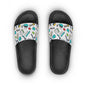 Office & Women's Slide Sandals School Supplies Doodles / Creative Chaos