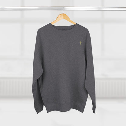 Modern Star Design  Crew neck Sweatshirt