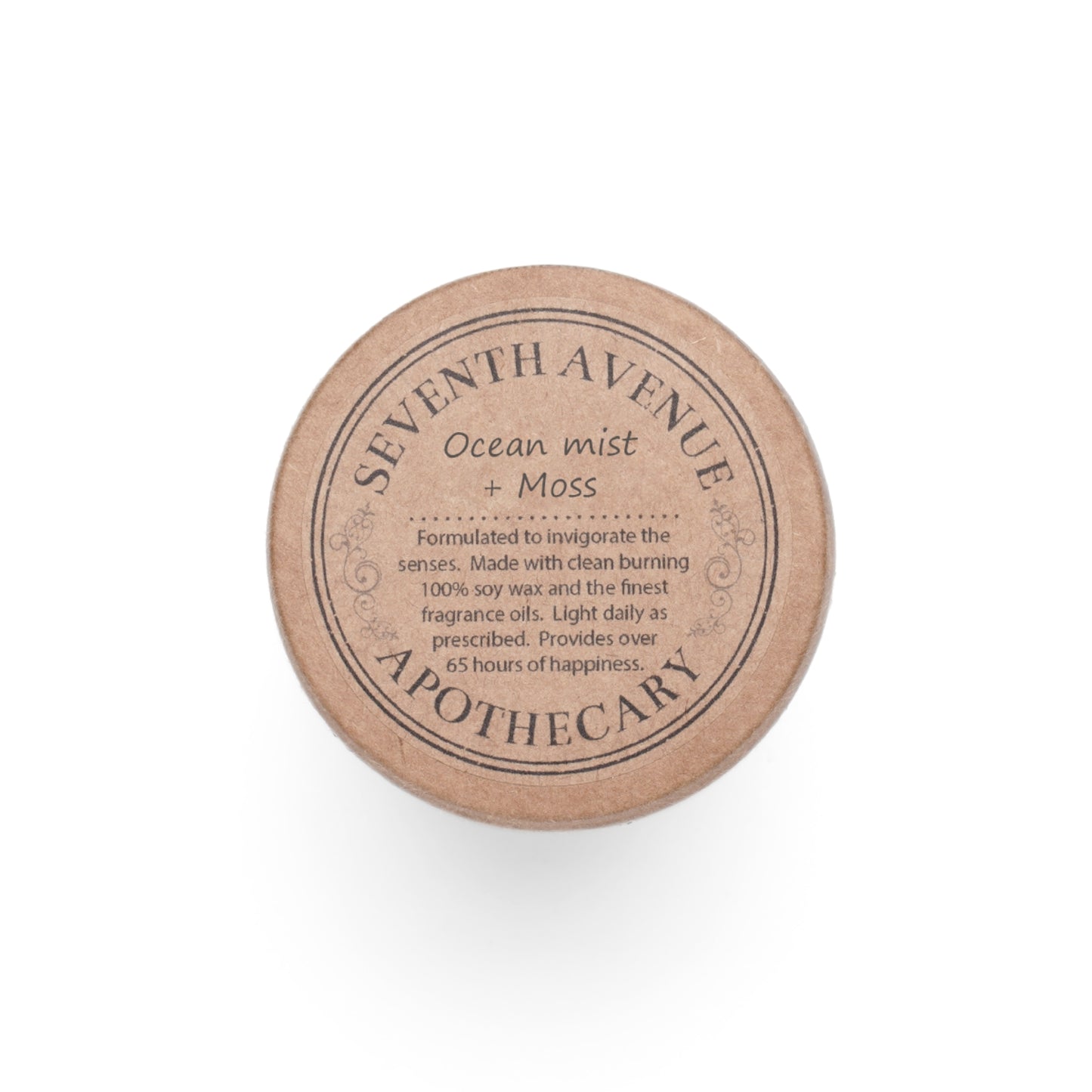 Tropical Night Scented Candle — 11oz Glass Candle with Palm Leaf & Wine Girl Art