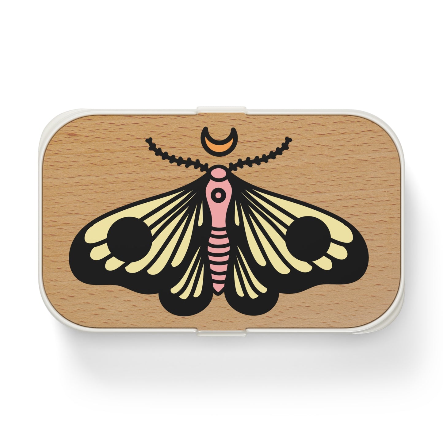 Butterfly Design Bento Lunch Box - Eco-Friendly Meal Container for Kids & Adults