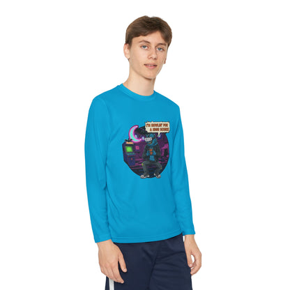 Youth Graphic Long Sleeve Tee - Cool Gamer Vibe, Perfect for Gaming Events, Birthdays, Holidays, Casual Wear, Gift Idea
