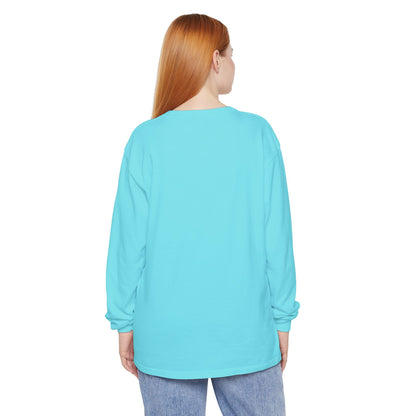 Women’s lagoon blue, Ocean Breeze blue colored Long Sleeve T-Shirt