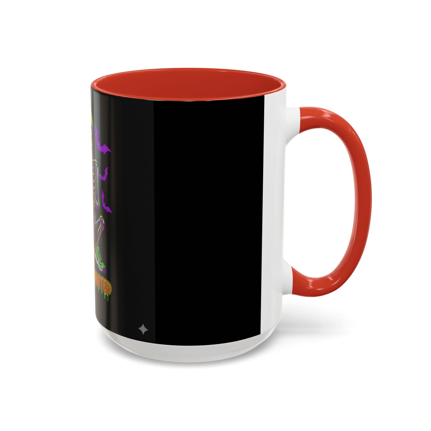 Spooky Skeleton Coffee Mug, Halloween Gift, Caffeinated Mug, Gothic Cup, Unique Drinkware, Perfect for Fall Celebrations