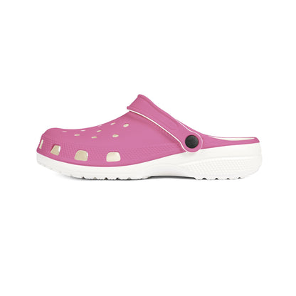 Pink EVA Foam Clogs — Lightweight Water-Resistant Garden & Beach Shoes