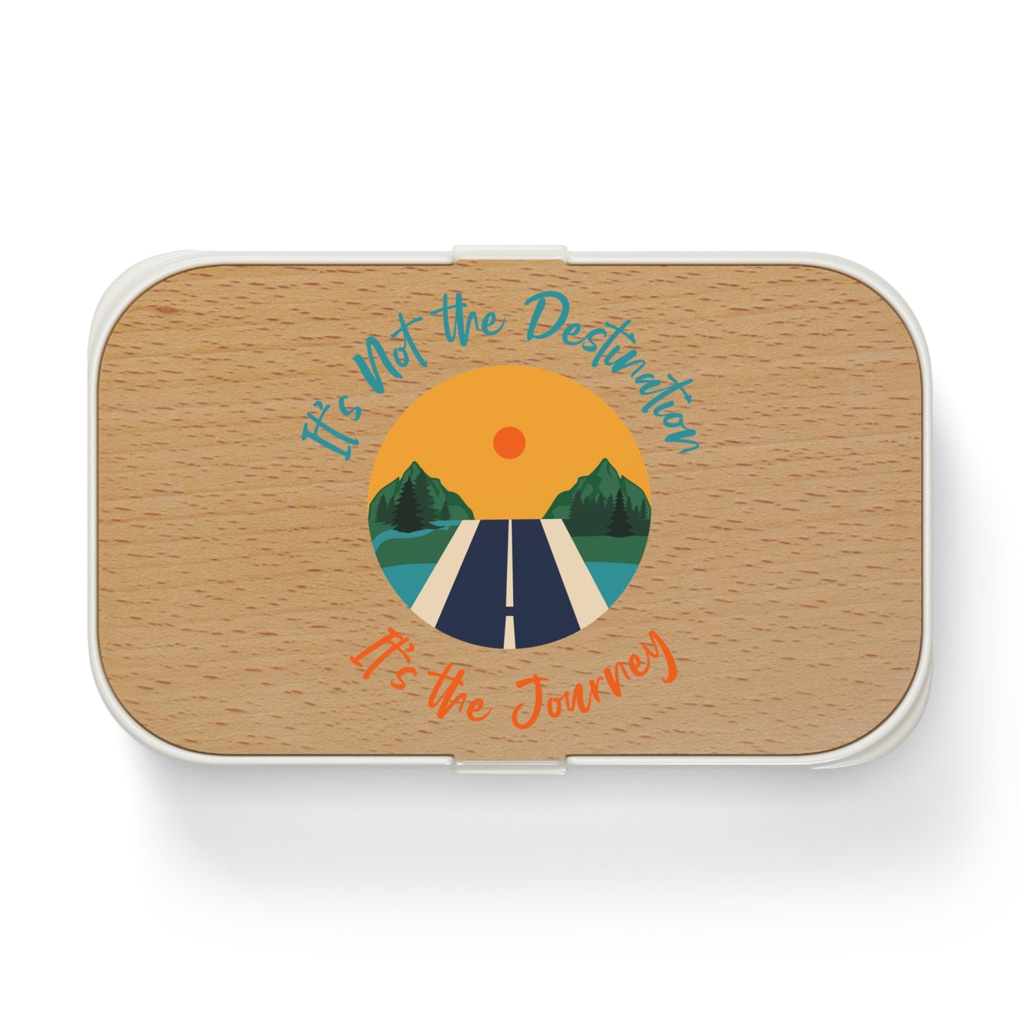 Inspirational Bento Lunch Box for Travel Enthusiasts