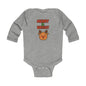 Merry & Bright Reindeer Infant Long Sleeve Bodysuit