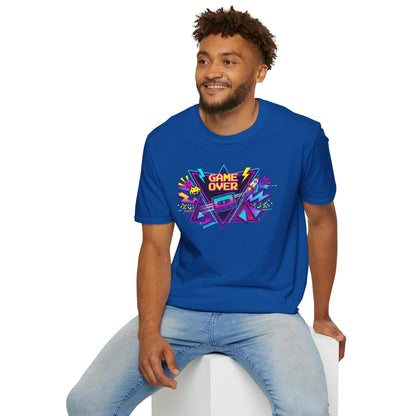 Retro 'Game Over' Graphic T-Shirt — 80s Arcade Gamer Tee