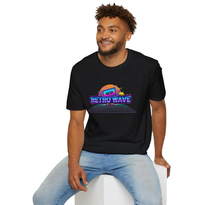 Retro Wave T-Shirt — Vintage Cassette 80s Vaporwave Tee