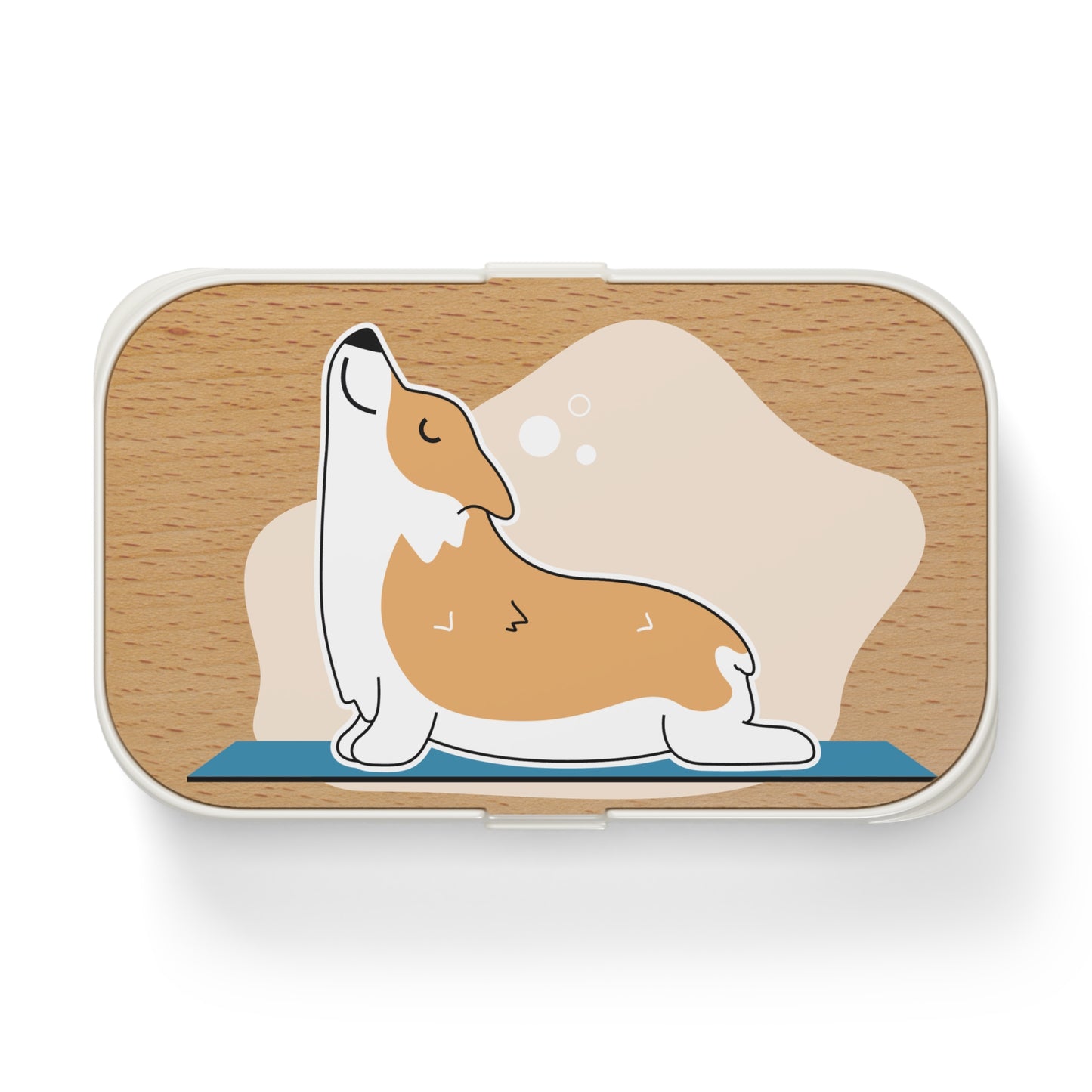 Corgi Yoga Bento Lunch Box - Cute & Functional Meal Container