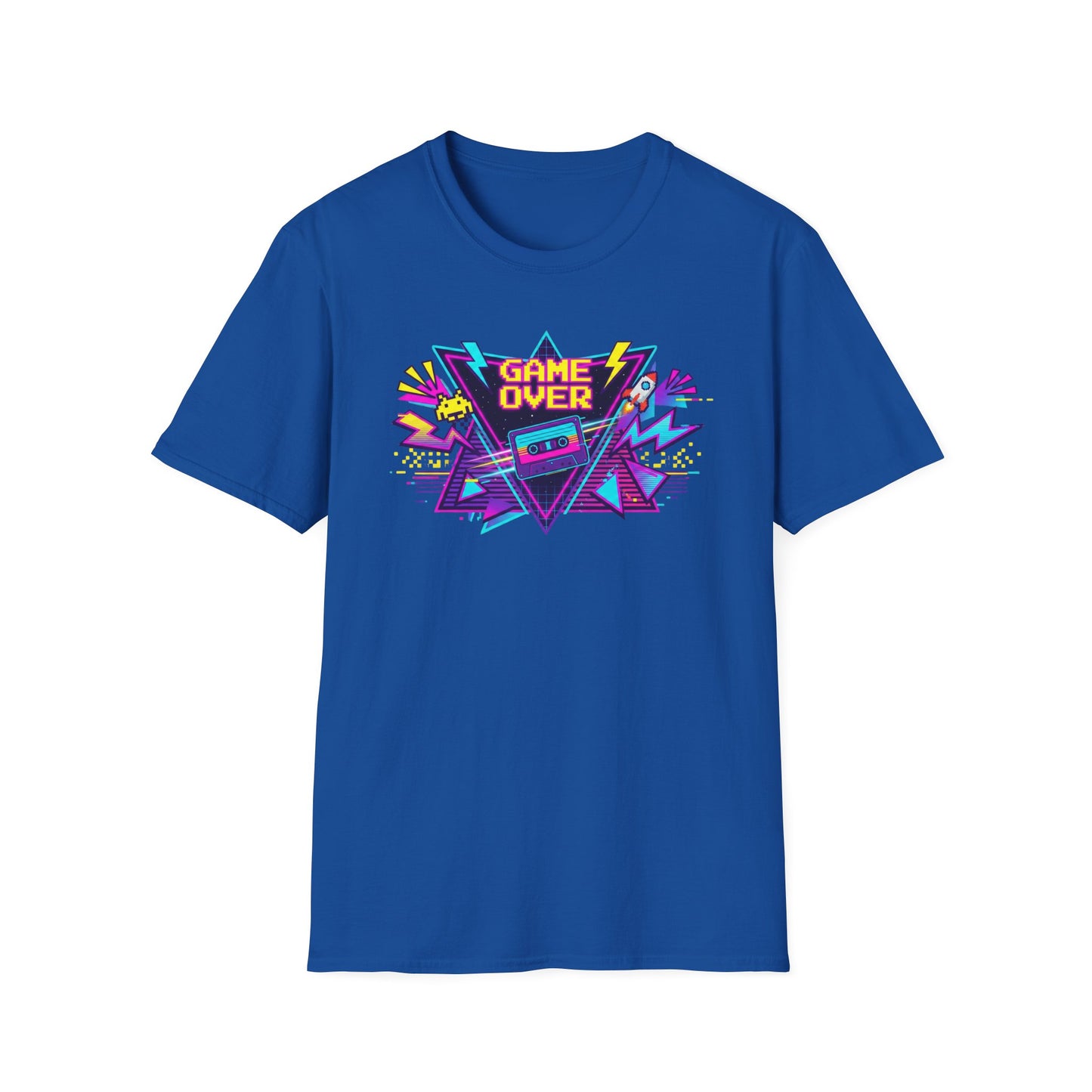 Retro 'Game Over' Graphic T-Shirt — 80s Arcade Gamer Tee