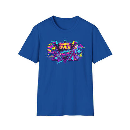 Retro 'Game Over' Graphic T-Shirt — 80s Arcade Gamer Tee