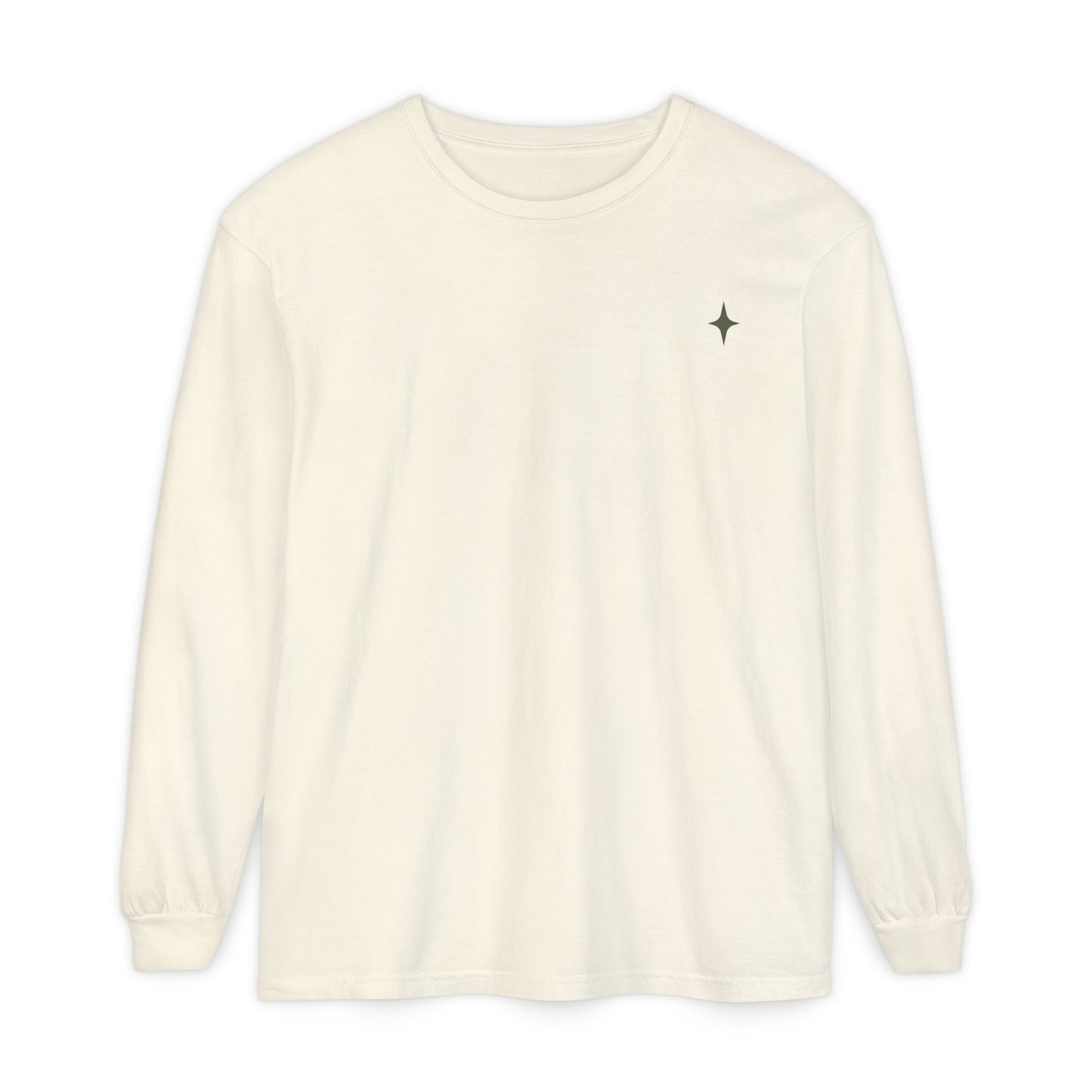 Minimal Star logo Long Sleeve Tee