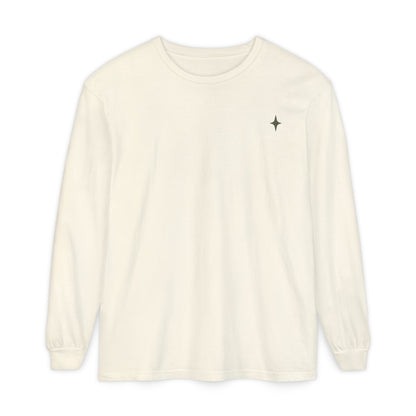 Minimal Star logo Long Sleeve Tee