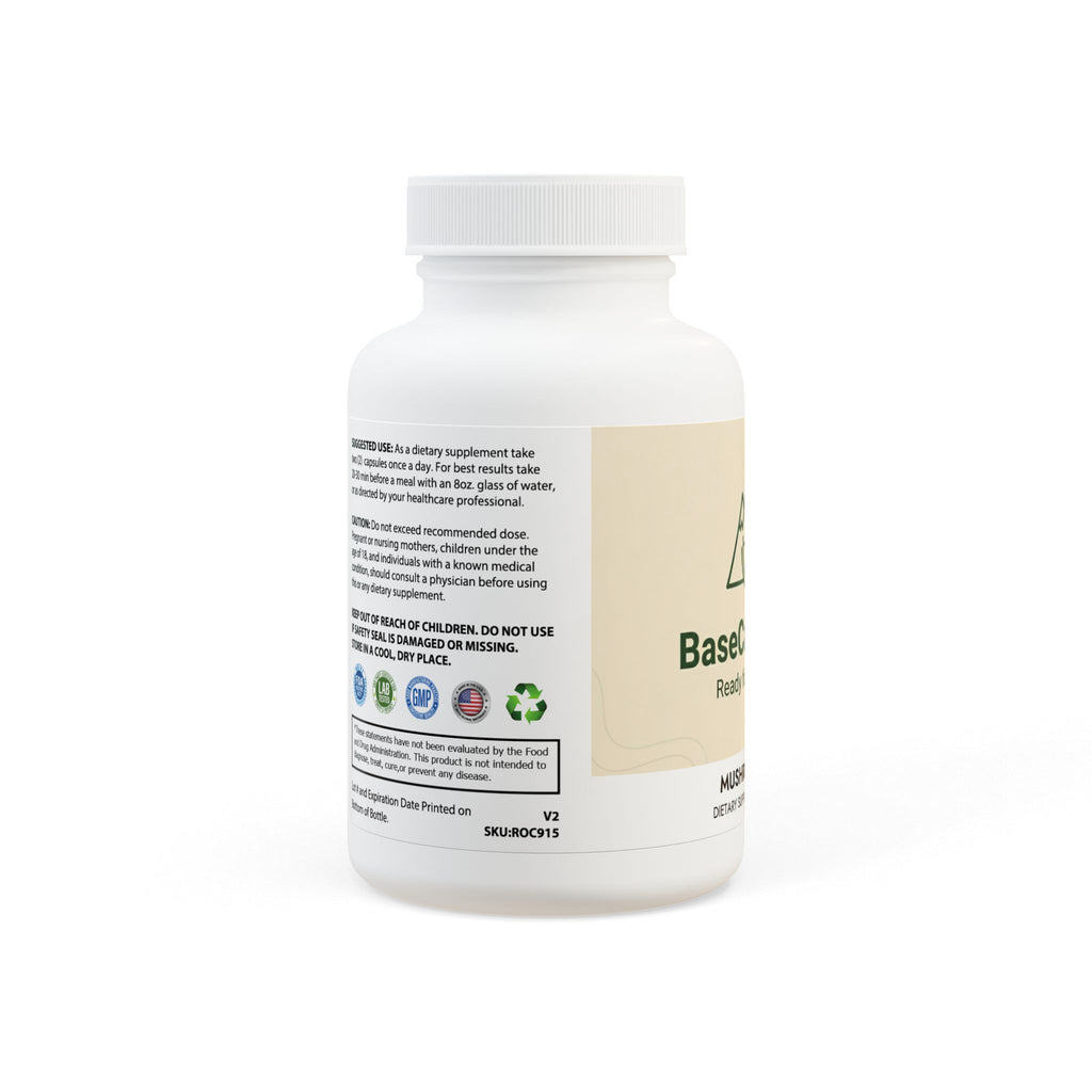 Base Camp Vital Mushroom Blend Supplement (60 Capsules)
