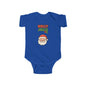 Baby Bodysuit - "Holly Jolly" Santa Christmas Onesie