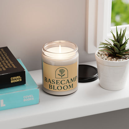 Basecamp Bloom Scented Soy Candle — 9oz Floral Aromatherapy Jar